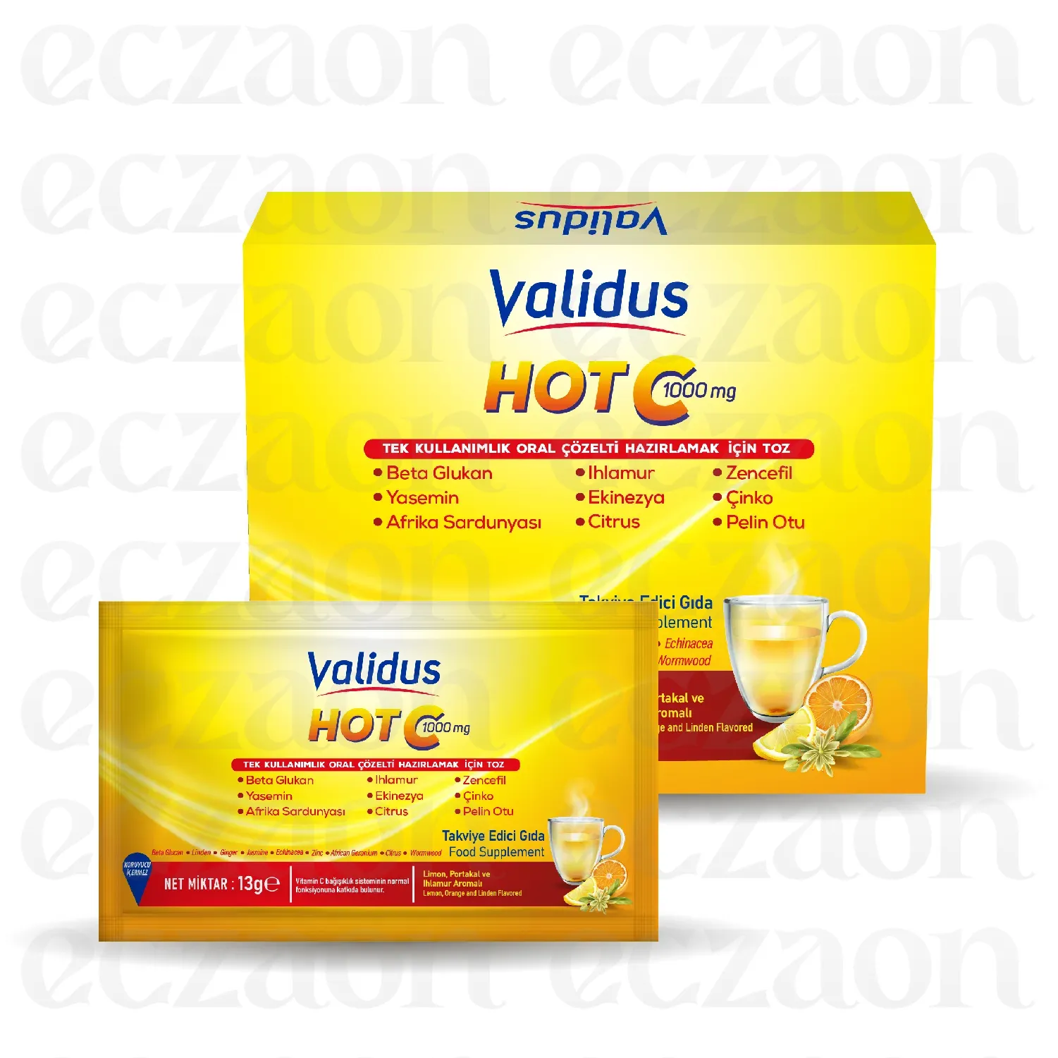 Hot C 13 gr*12 Sachet