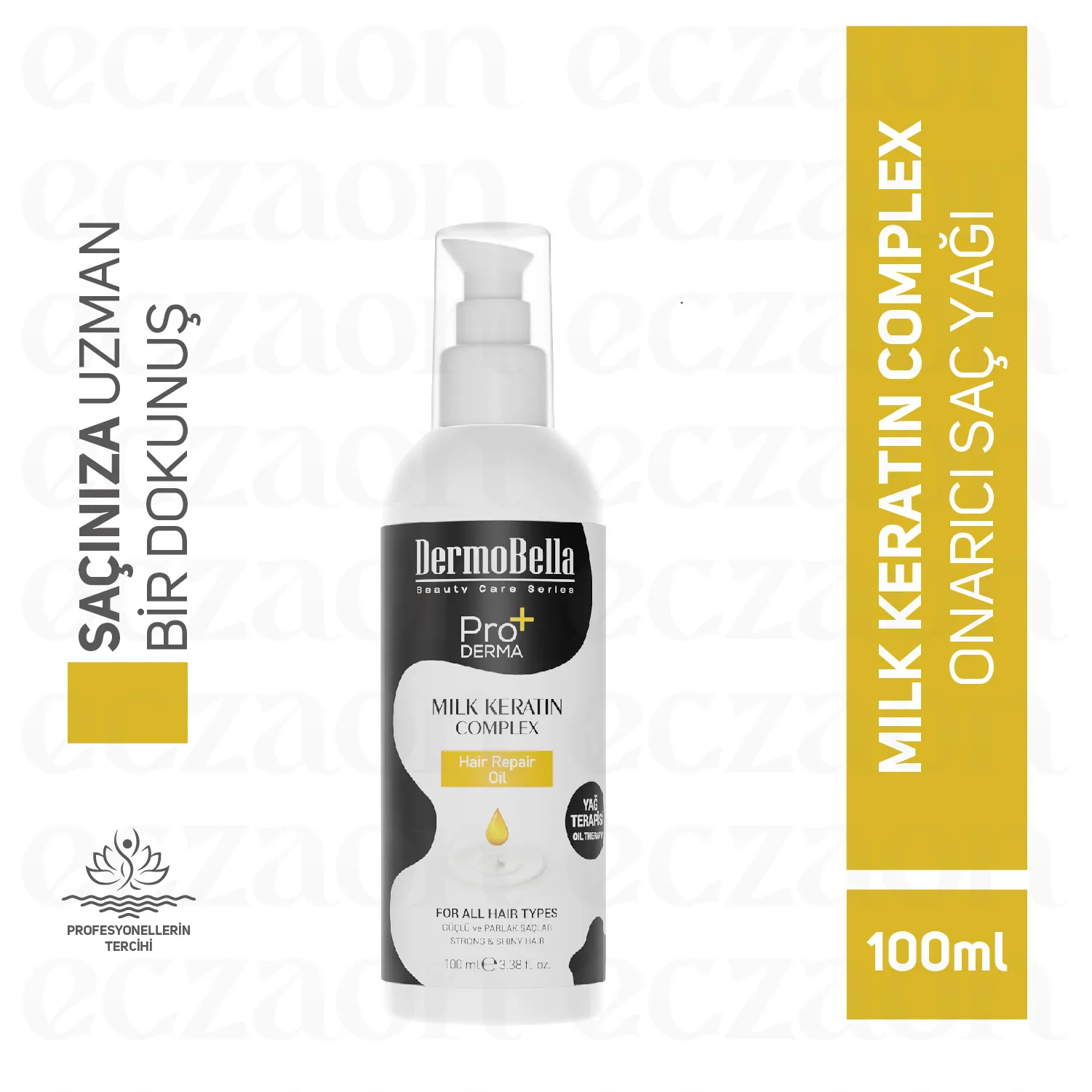 Milk Keratin Complex Hair Repair Oil 125Ml