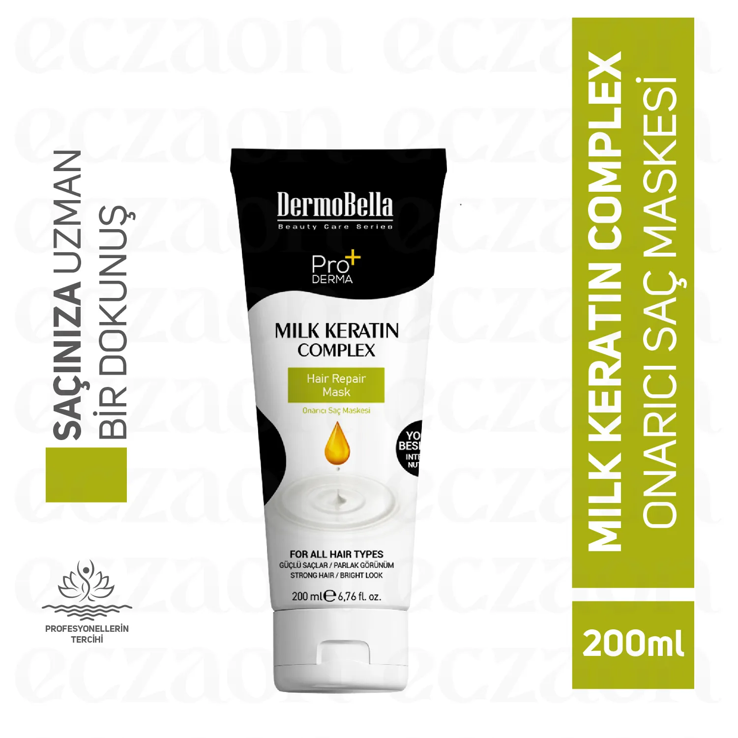 Milk Keratin Complex Hair Repair  Mask 200 Ml