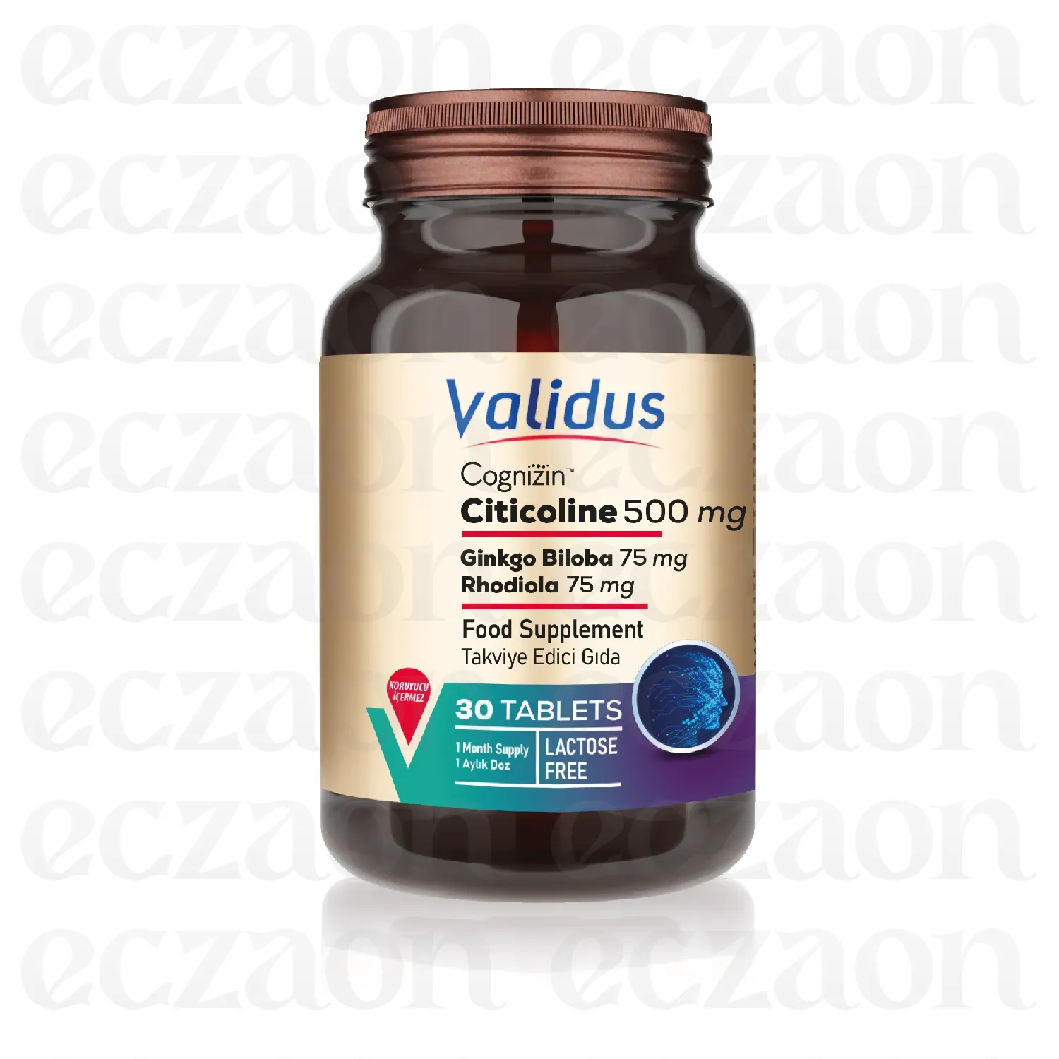 Cognizin Citicoline 500 mg 30 Tablets