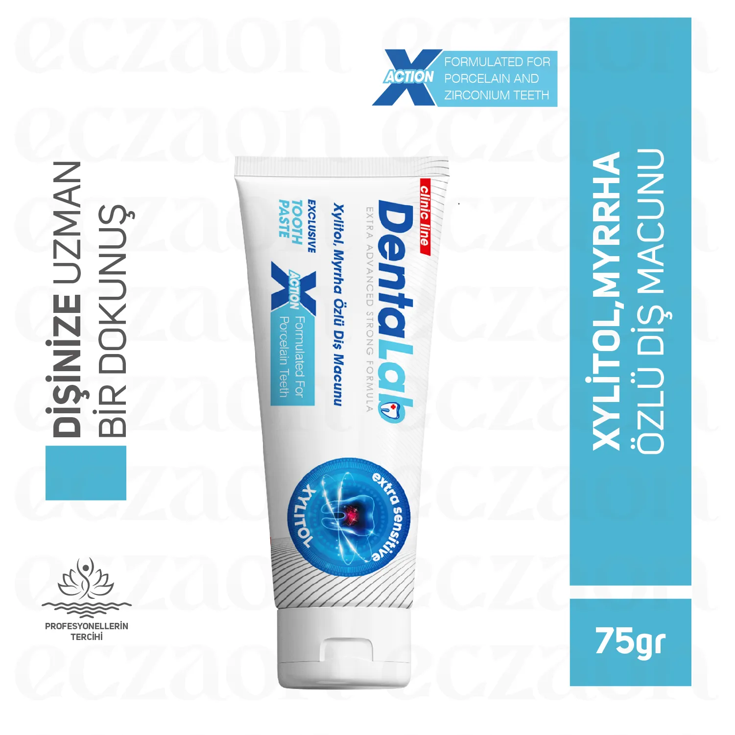 Porcelain Tooth Paste Xylitol,Myrrha Extract Toothpaste 75Gr