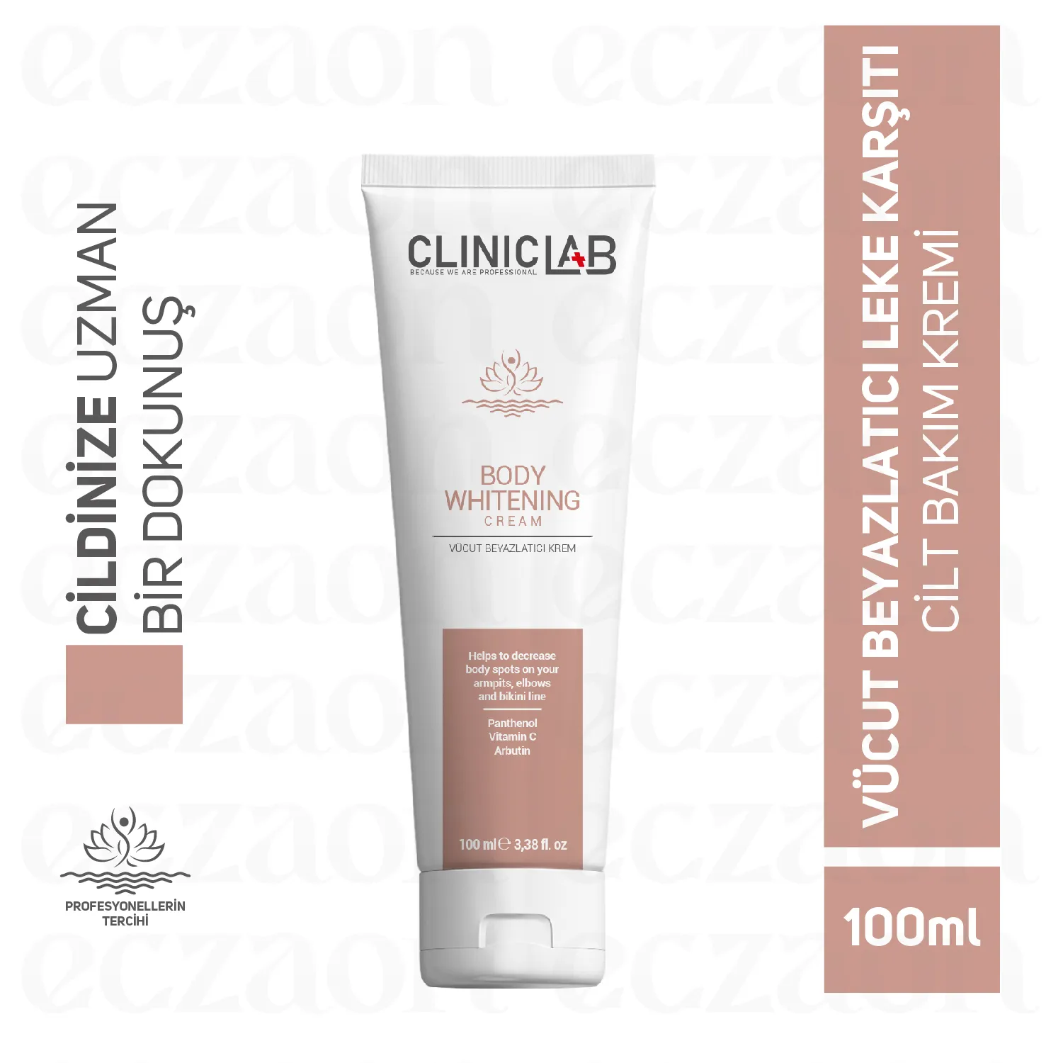 Body Whitening and Brighteming Cream 100 mL- (Tube)