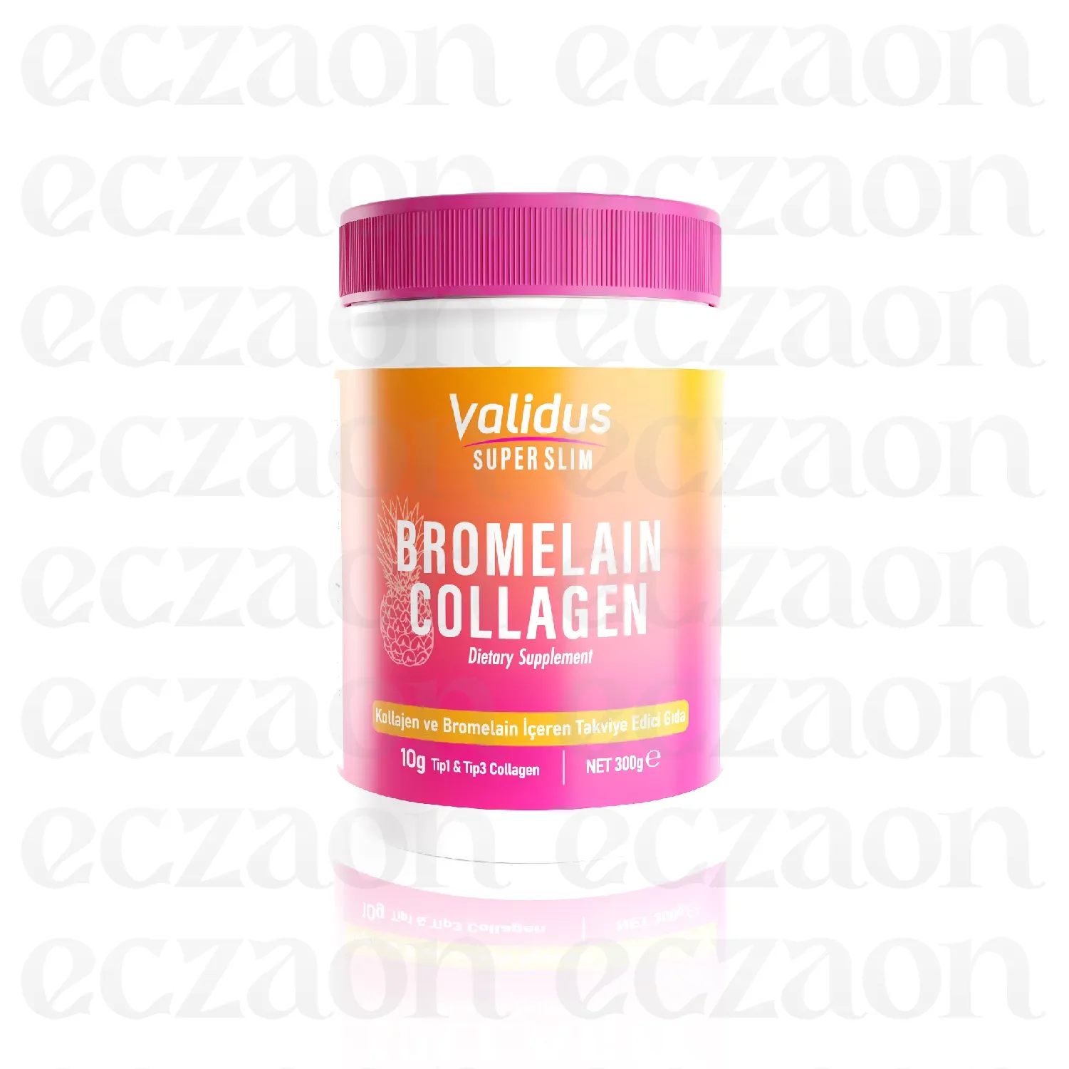 Collagen Peptides + Bromelain Powder 300 g