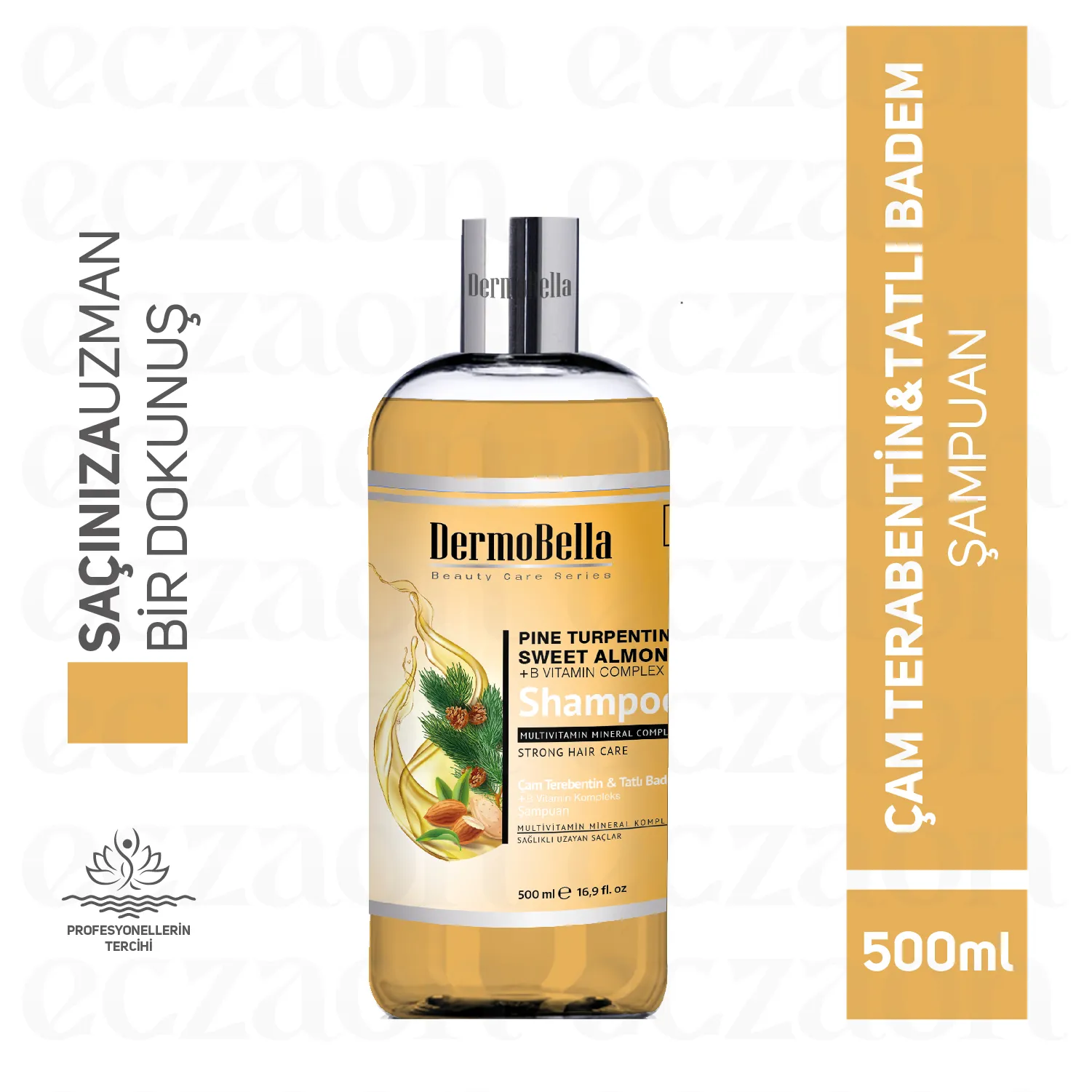 Pine Turpentine Swet Almond Shampoo 500Ml