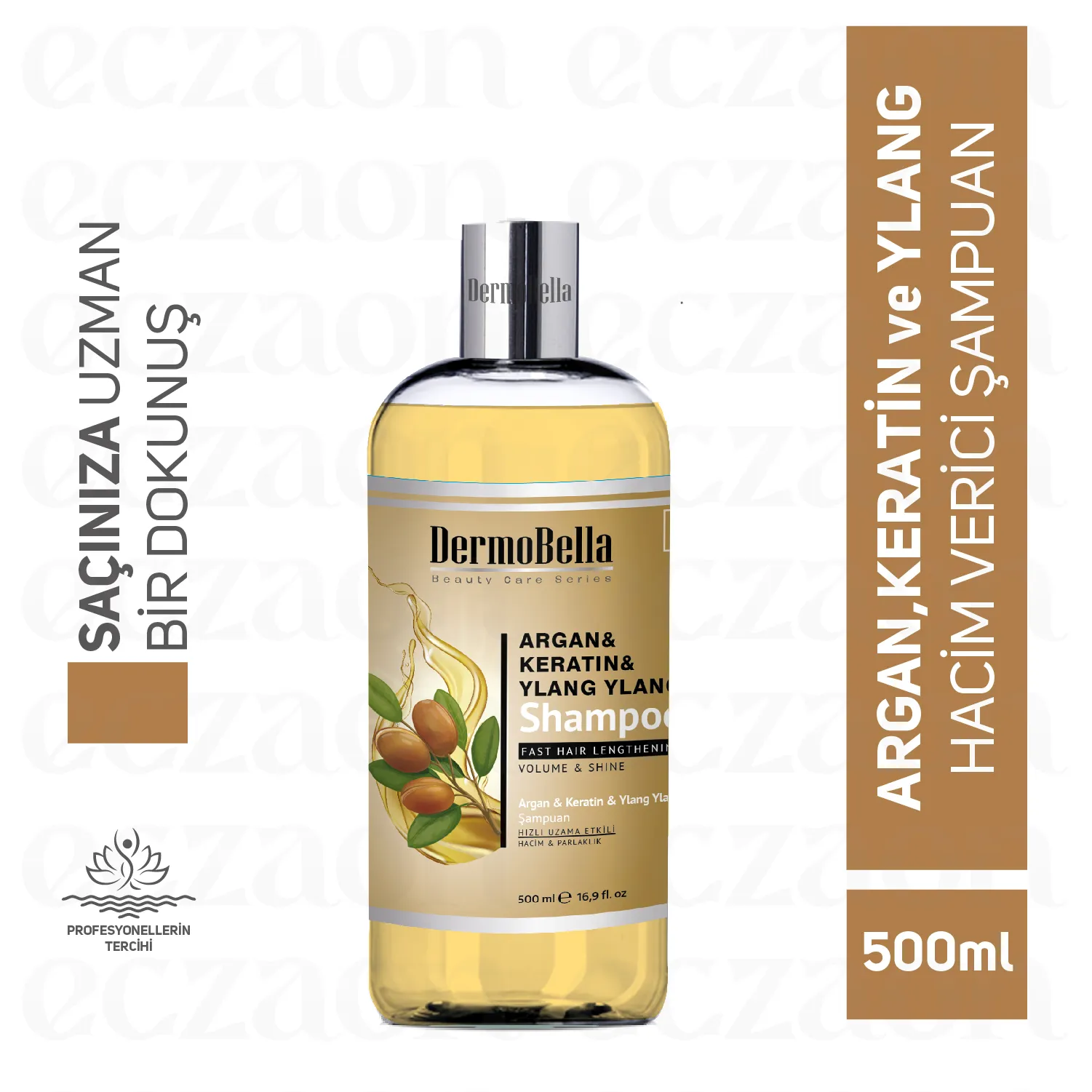 Argan & Keratin And Ylang Ylang Shampoo 500Ml