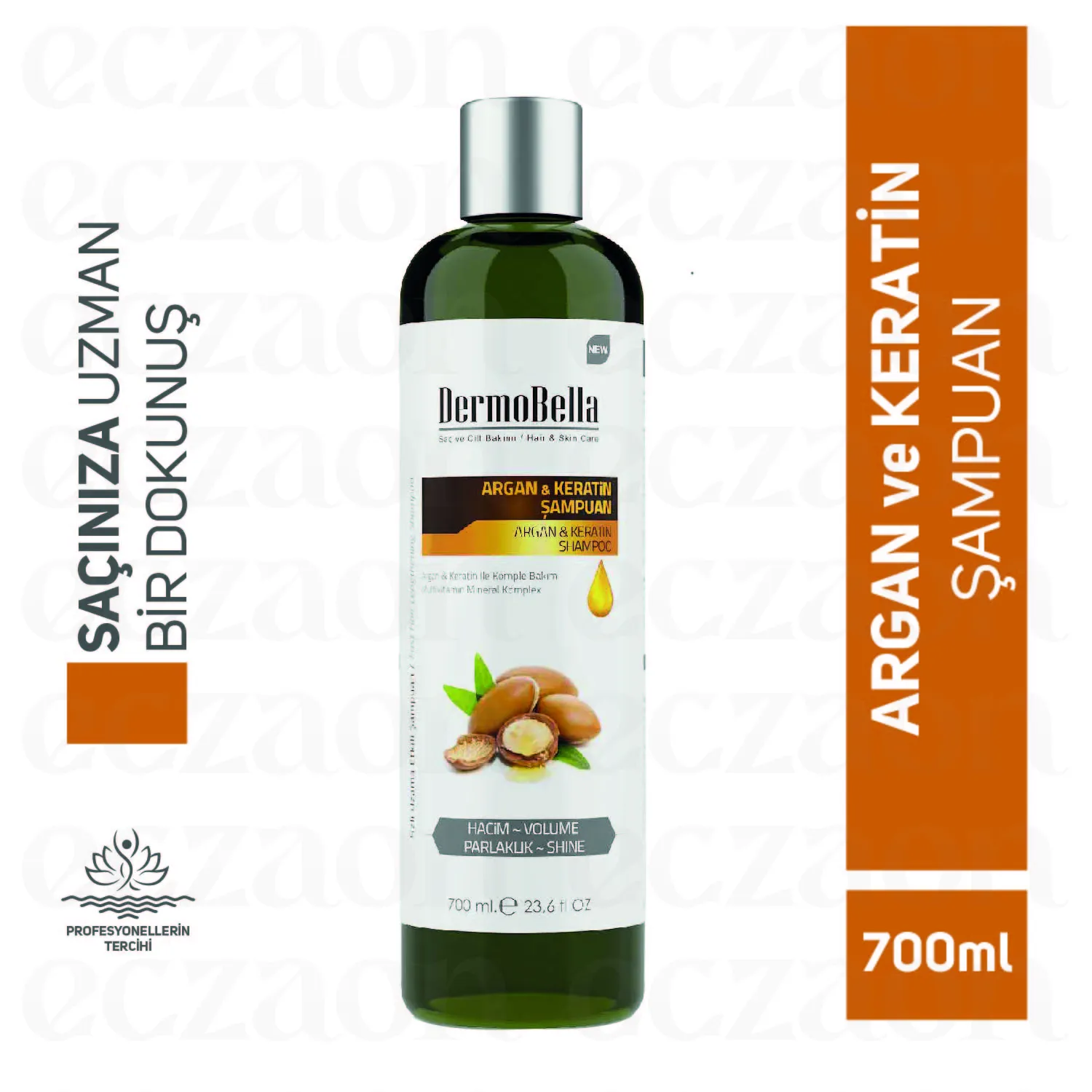 Argan And Keratin Shampoo 700Ml