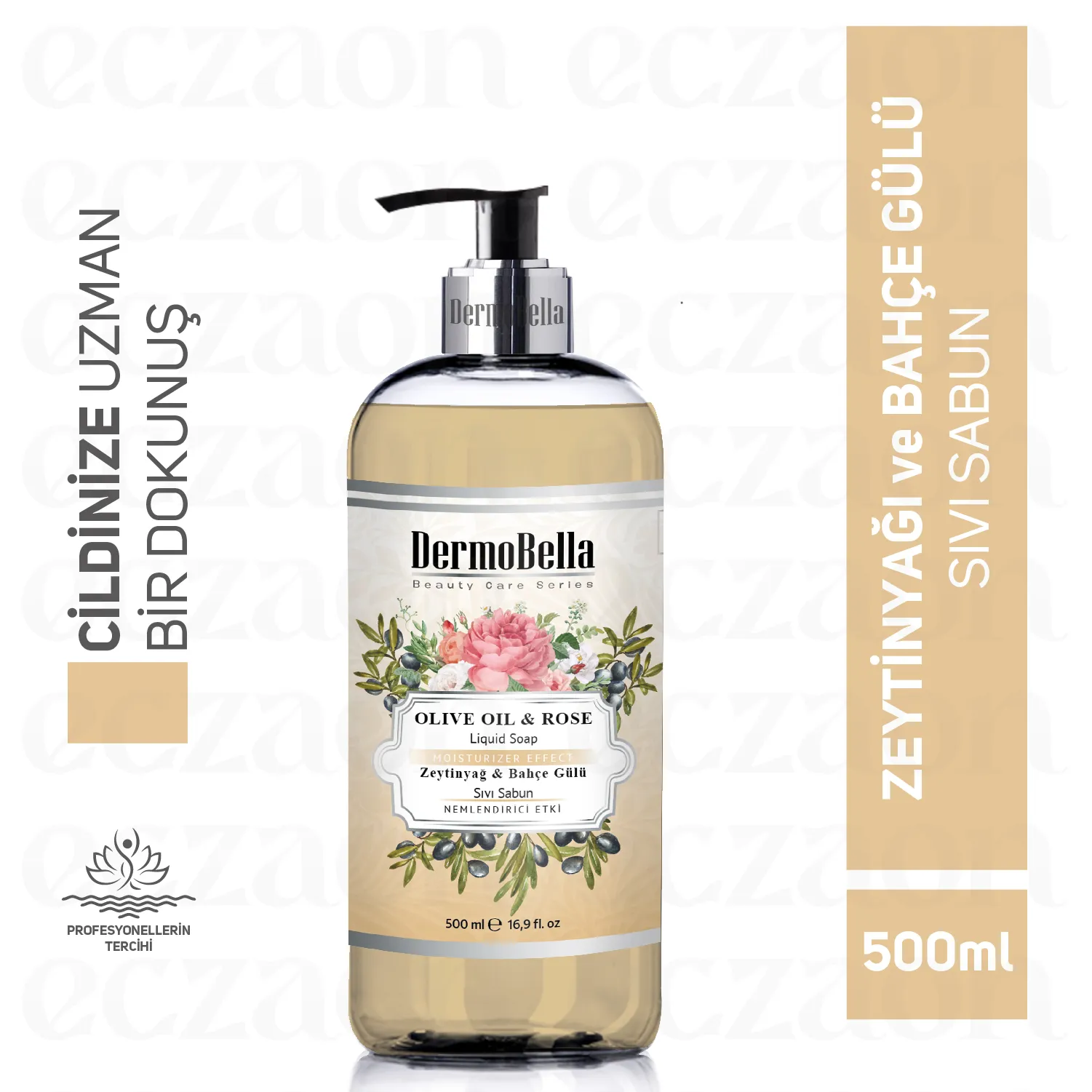 Olive Oil And Rose Liguid Soap 500Ml