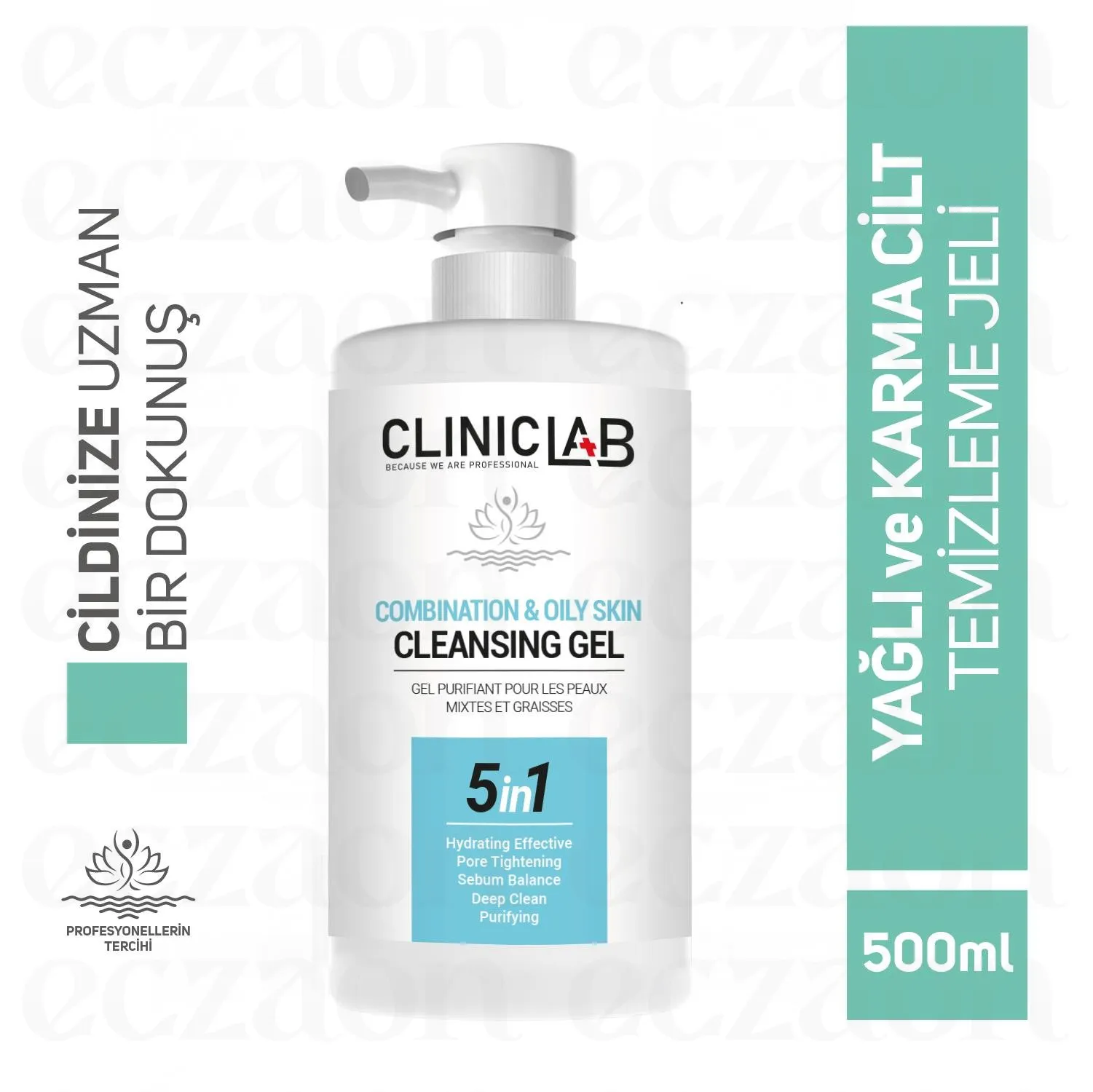 Combination & Oily Skin Cleansing Gel 500 mL