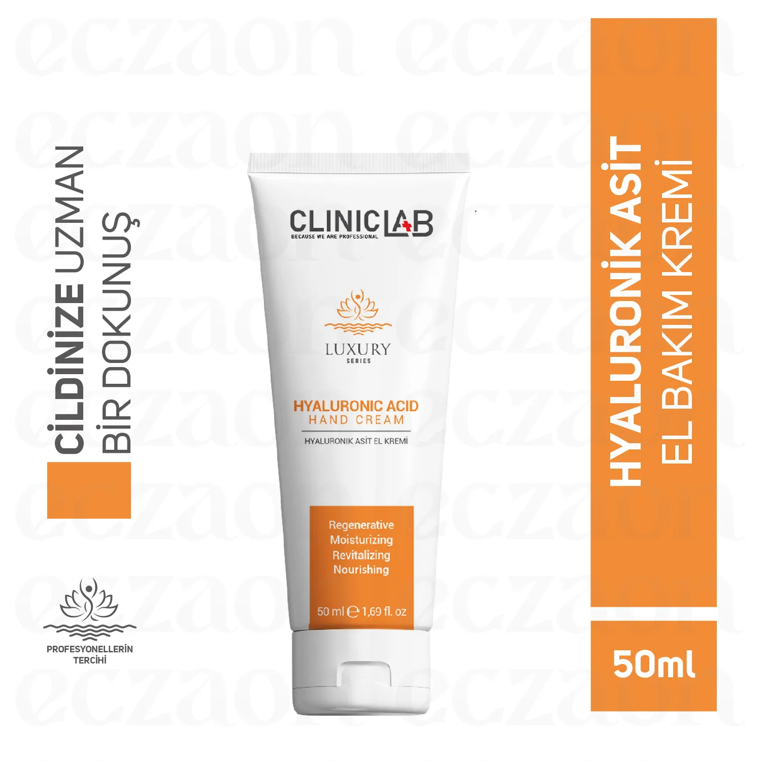 Luxury Hyaluronic Acid Hand Cream 50 mL - (Tube)