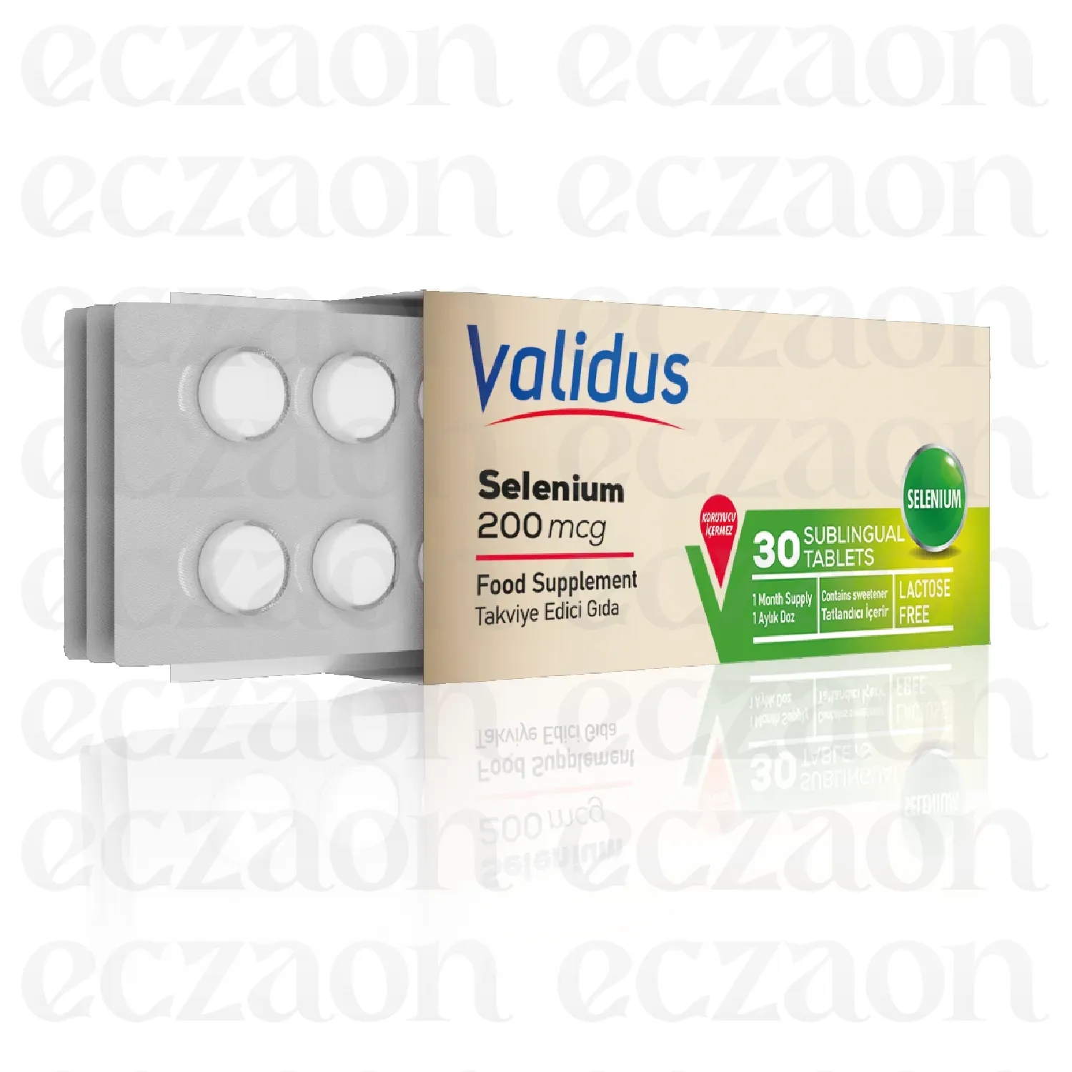 Selenium 200 mcg 30 Sublingual Tablets