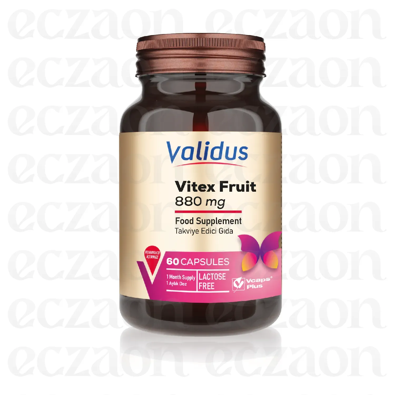 Vitex 880 mg 60 Capsules (Vcaps)