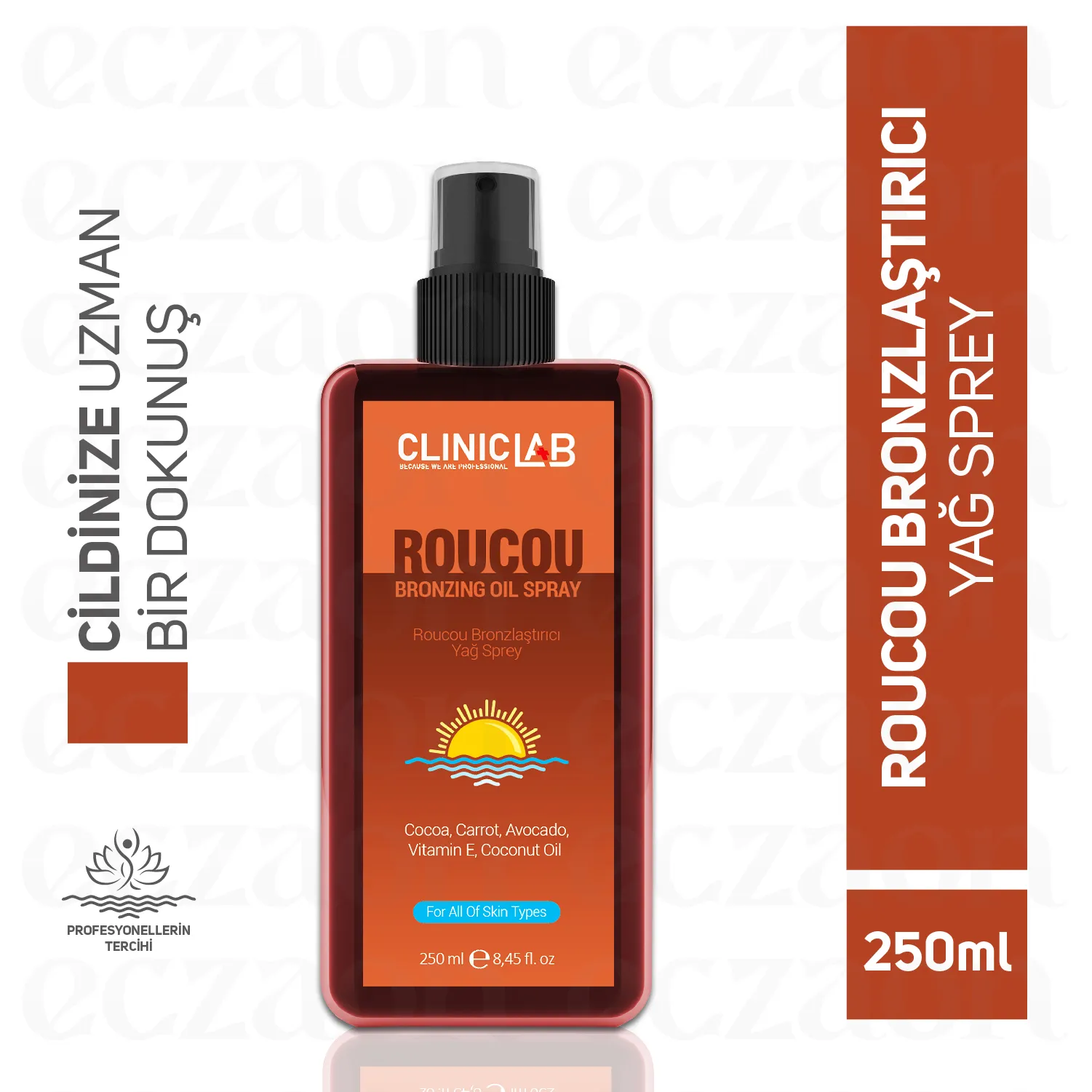 Roucou Bronzing Oil Spray 250 mL