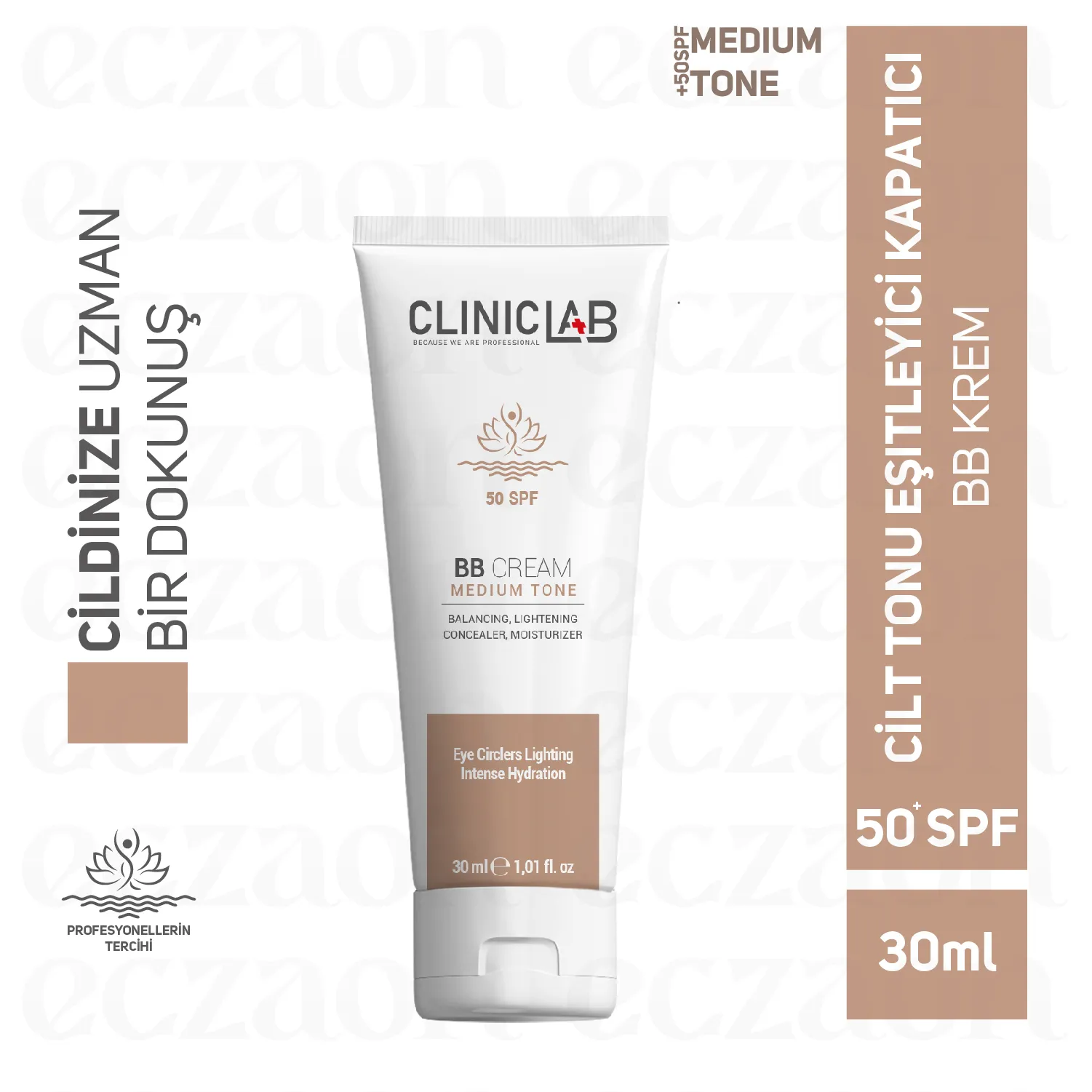 BB Cream 50+Spf Medium Tone 30 mL- (Tube)